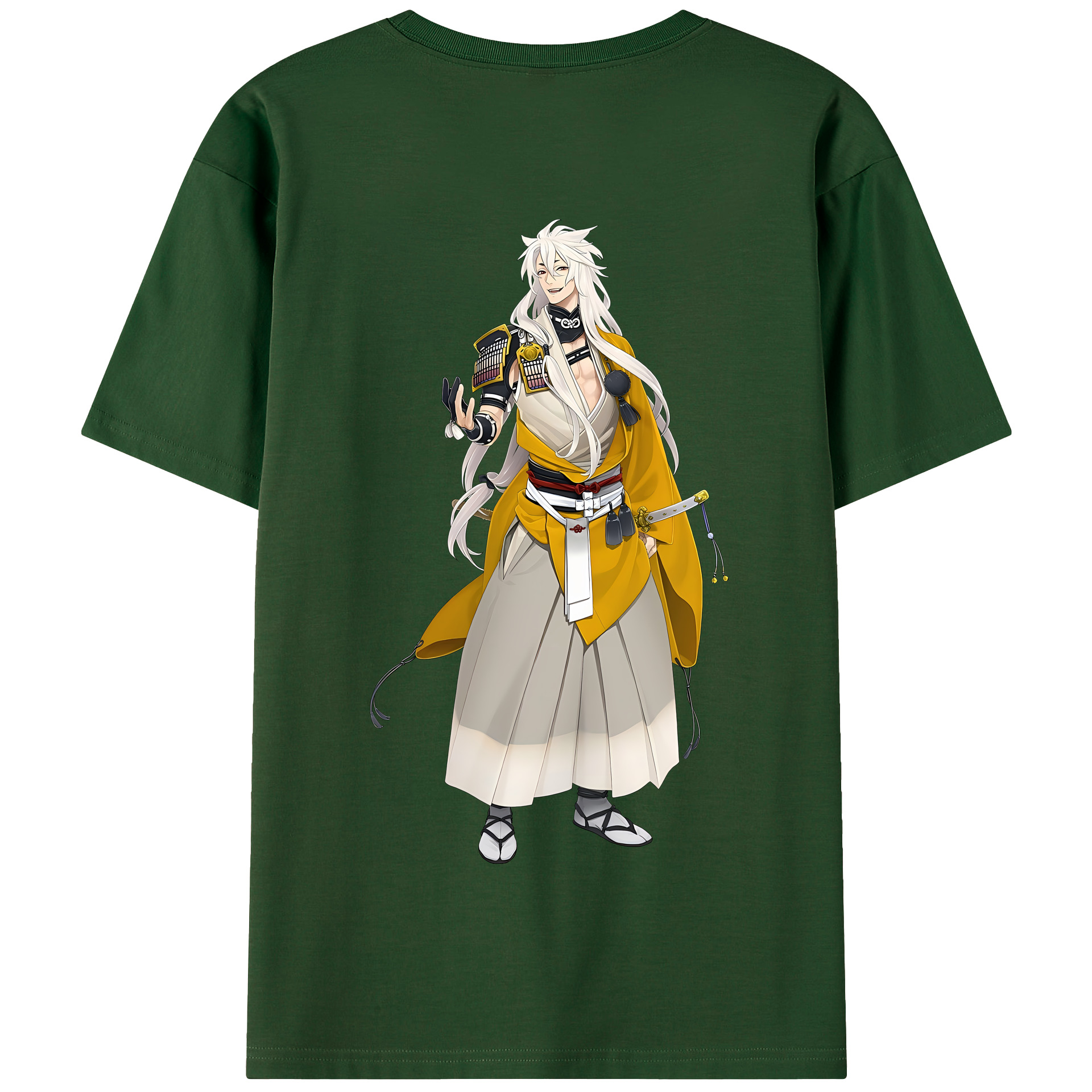 （画像用） 刀剣乱舞 Touken Ranbu 綿100％半袖Tシャツ（背面プリント）